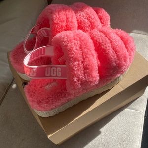 Pink UGG slippers